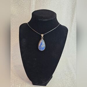 Sodalite Crystal Necklace